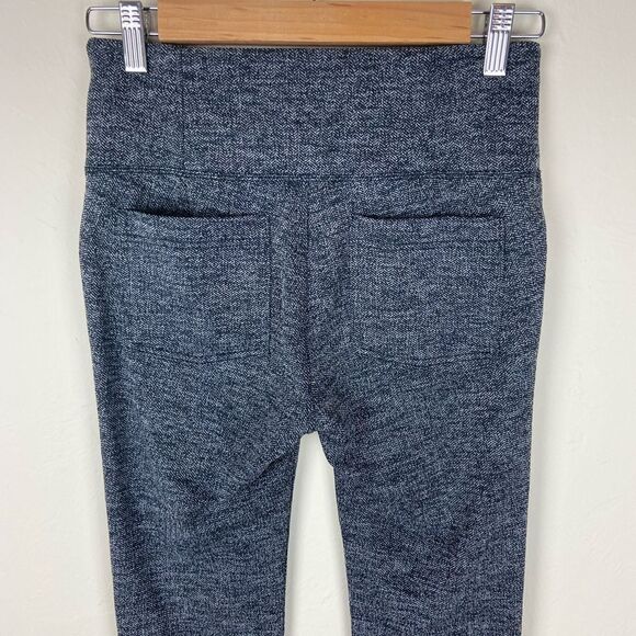 Athleta Herringbone Metro Legging Tight Yoga Fitness Pant - Gray - Picture 7 of 8